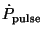 $\dot P_{\rm pulse}$